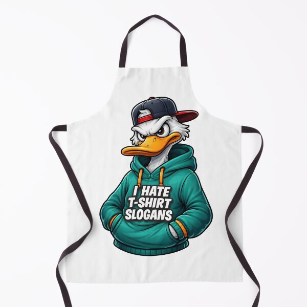 Item preview, Angry Duck Hoodie – I Hate T-Shirt Slogans Funny Streetwear Design designed and sold by mirojurin by AXXISS .