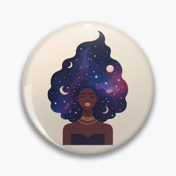 Item preview, Cosmic Hair Holds Quiet Universes designed and sold by EdvvinStudios.