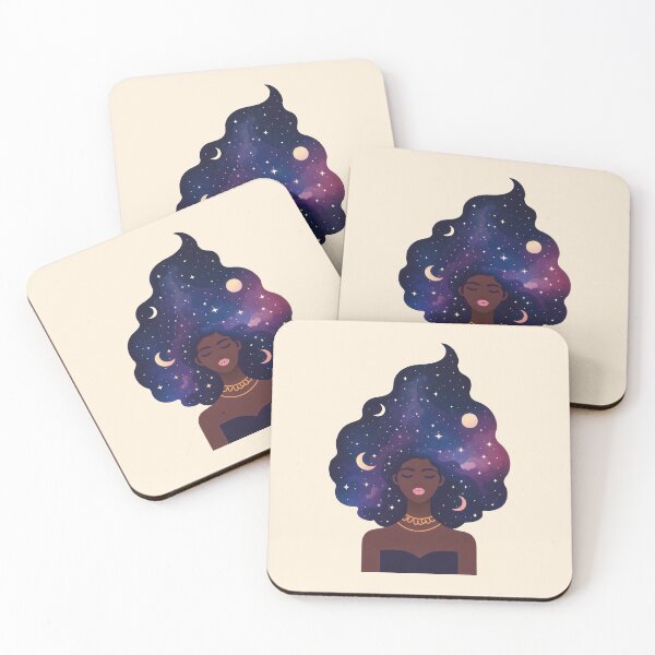 Item preview, Cosmic Hair Holds Quiet Universes designed and sold by EdvvinStudios.