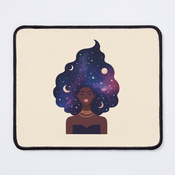 Item preview, Cosmic Hair Holds Quiet Universes designed and sold by EdvvinStudios.