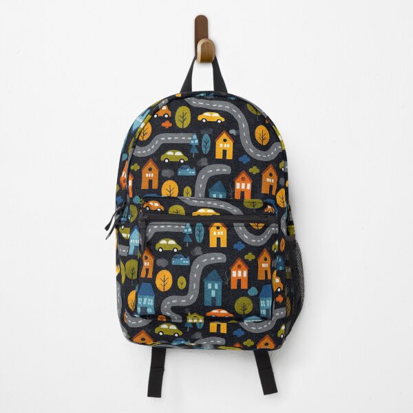 Item preview, Winding Grey Roads Night City Pattern designed and sold by Piotrek0001.