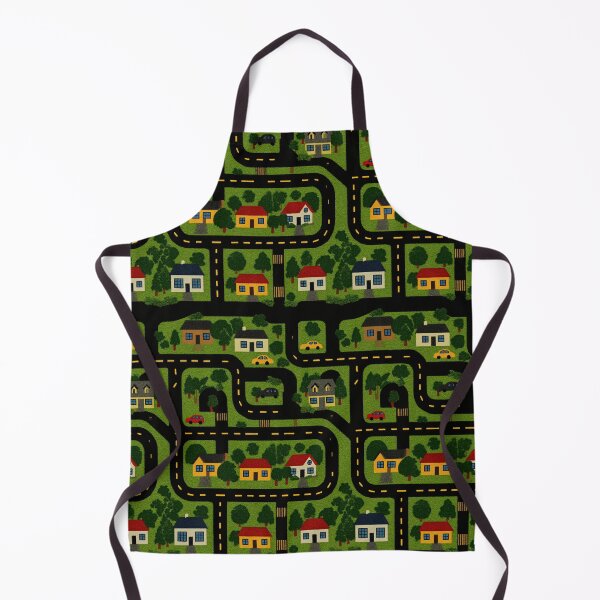 Item preview, Dark Green Suburb Road Grid Pattern designed and sold by Piotrek0001.