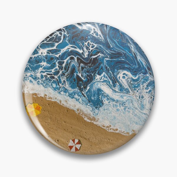 Item preview, Aerial Beach Pour Matte designed and sold by aevra-life.