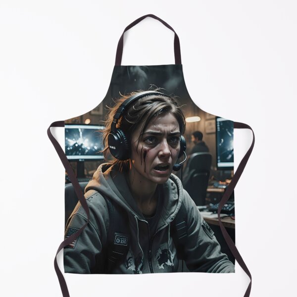 Item preview, Battle Worn Gamer Facing Midnight Chaos With Steel designed and sold by ArtaFutura.