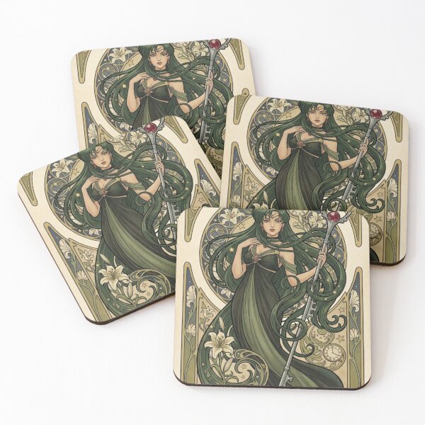 Item preview, Sailor Pluto Mucha Style designed and sold by Solace Sparkles.