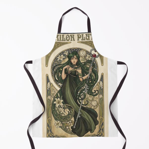 Item preview, Sailor Pluto Mucha Style designed and sold by Solace Sparkles.