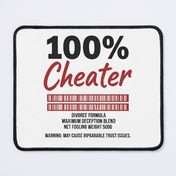 Item preview, Divorce 100 Percent Cheater Divorce Humor Finally designed and sold by LuminOrb.