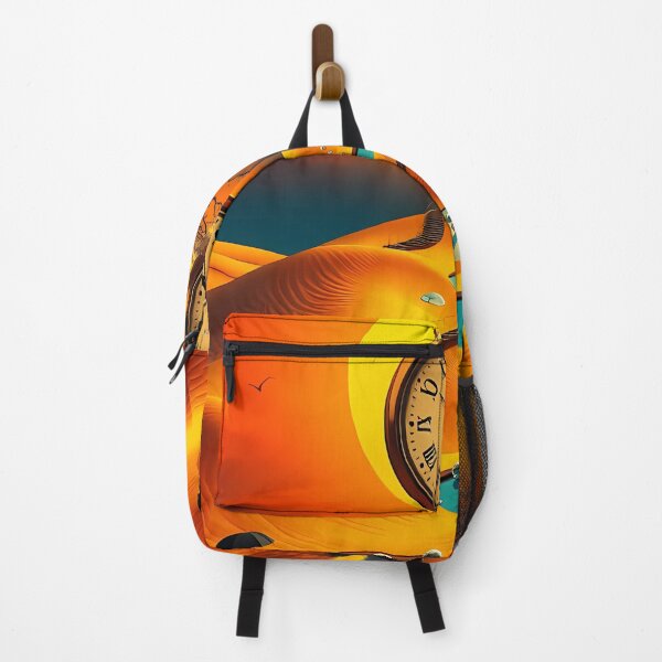 Item preview, Pocket Watch Floating Over Surreal Desert Pools Sunset designed and sold by ArtaFutura.