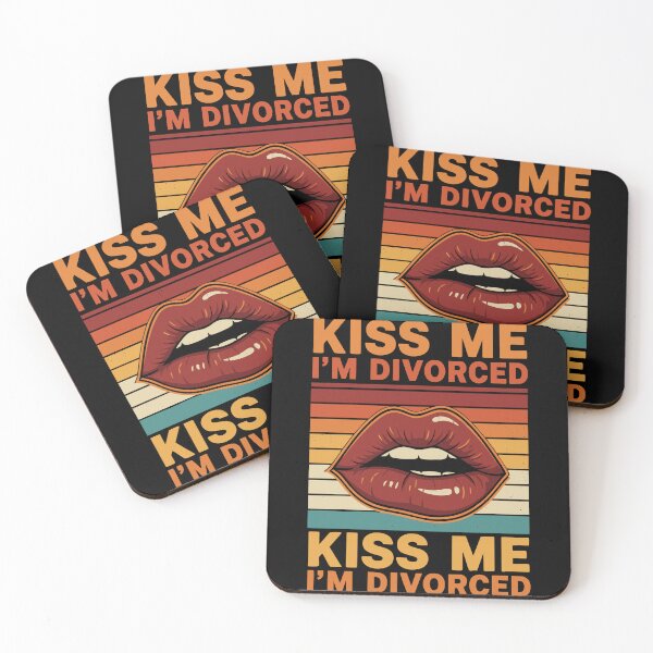 Item preview, Divorce Funny Divorce Kiss Me Im Divorced Finally designed and sold by LuminOrb.