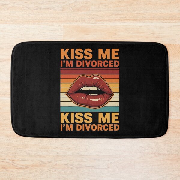 Item preview, Divorce Funny Divorce Kiss Me Im Divorced Finally designed and sold by LuminOrb.