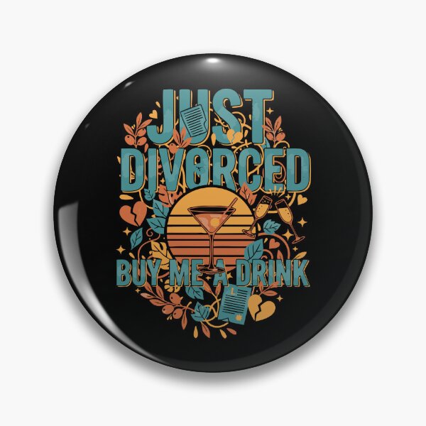 Item preview, Divorce Party Just Divorced Buy Me A Drink designed and sold by LuminOrb.