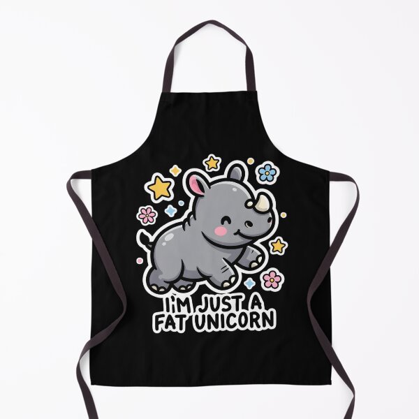 Item preview, I'm Just A Fat Unicorn designed and sold by TshirtsOnline-.