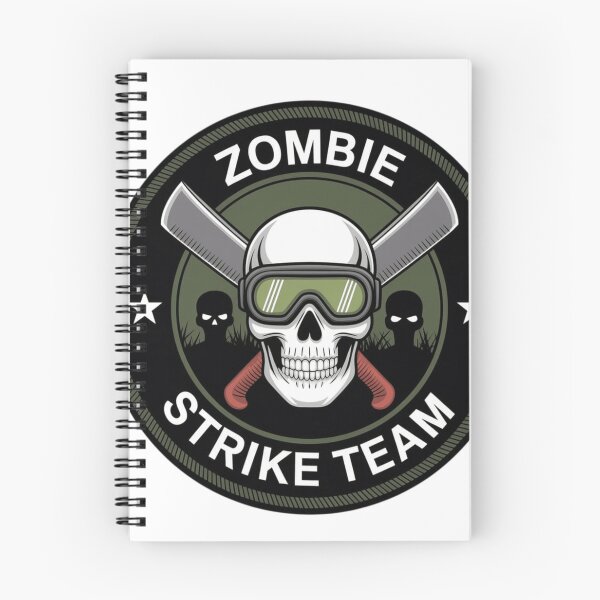 Item preview, Zombie Strike Team – Badge  designed and sold by Black Infinite Worlds.