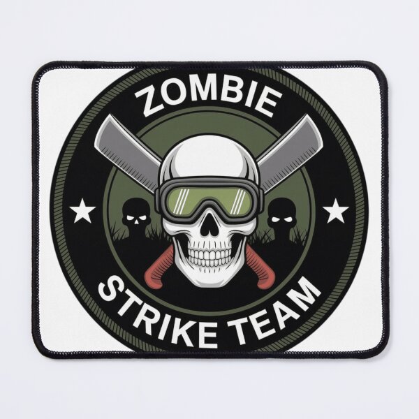Item preview, Zombie Strike Team – Badge  designed and sold by Black Infinite Worlds.