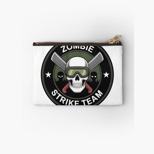 Item preview, Zombie Strike Team – Badge  designed and sold by Black Infinite Worlds.