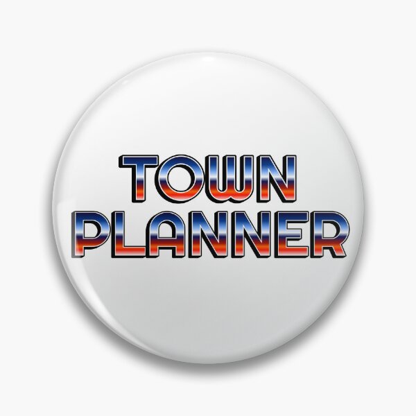 Item preview, Town Planner Metallic designed and sold by Son Of The Fox.
