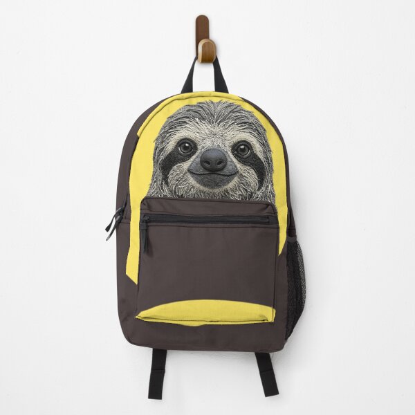 Item preview, Funny Sloth Face - Time To Lock-In | Ironic Productivity Meme | designed and sold by Drishya-Designs.