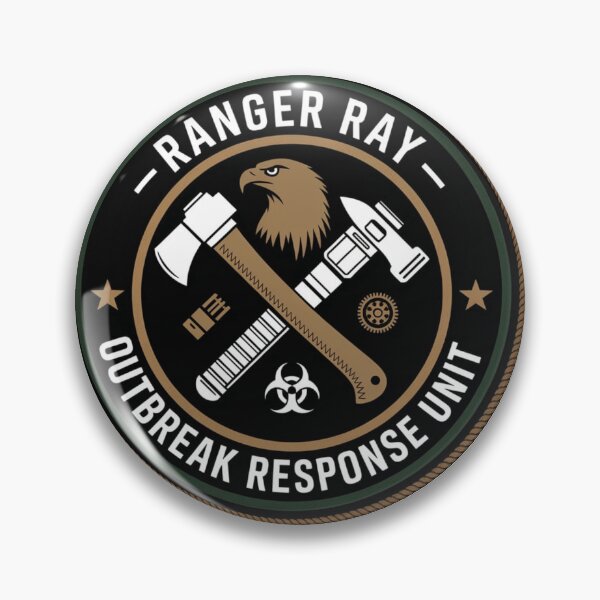 Item preview, Outbreak Response Unit Badge designed and sold by Black Infinite Worlds.