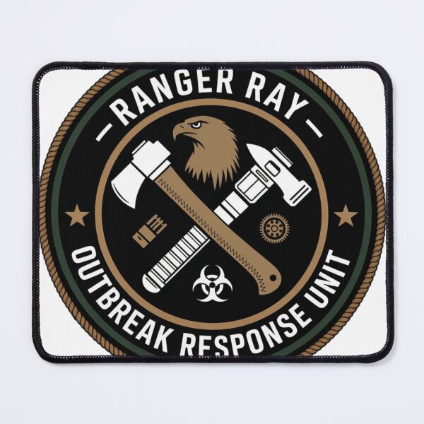 Item preview, Outbreak Response Unit Badge designed and sold by Black Infinite Worlds.