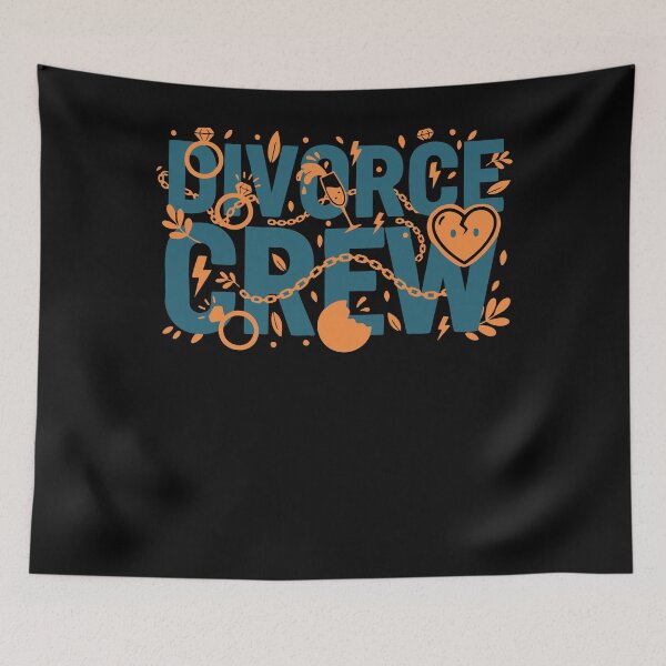 Item preview, Divorce Crew Finally Divorced Divorce Party Newly designed and sold by LuminOrb.