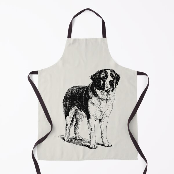 Item preview, Saint Bernard Vintage Dog Portrait designed and sold by RPrintPulse.