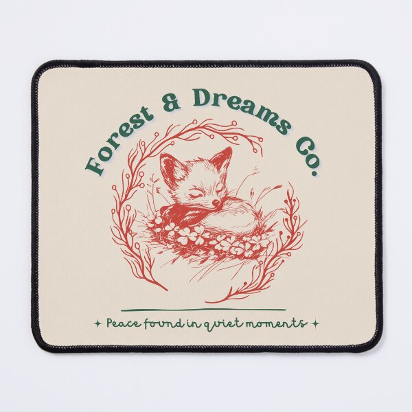 Item preview, Forest & Dreams Co. Woodland Fox designed and sold by ChasingRabbit05.