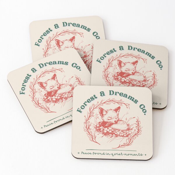 Item preview, Forest & Dreams Co. Woodland Fox designed and sold by ChasingRabbit05.
