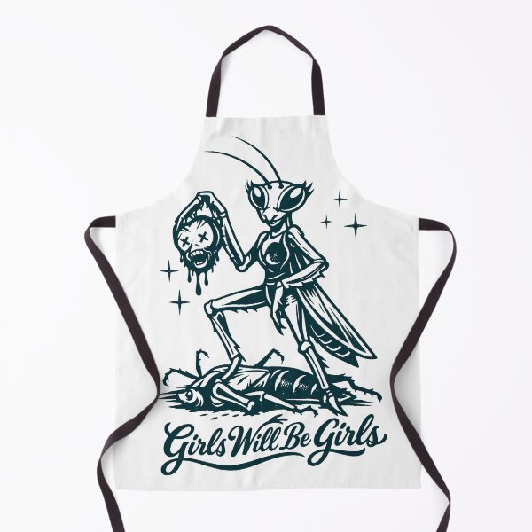 Item preview, Girls Will Be Girls Praying Mantis Funny designed and sold by will freed18.