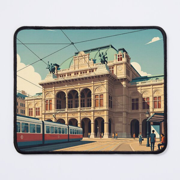 Item preview, Vienna Austria Travel Retro Emblem - Vintage Style Souvenir Design designed and sold by Timegraf.