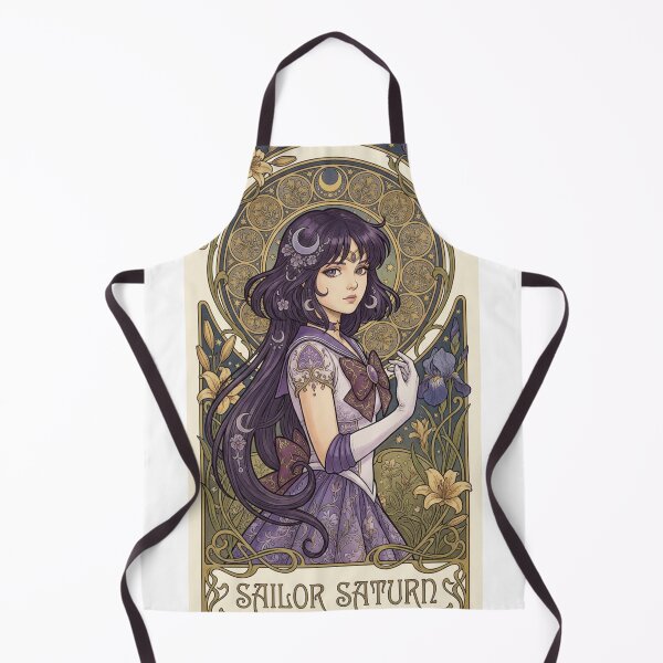 Item preview, Sailor Saturn Mucha Style designed and sold by Solace Sparkles.