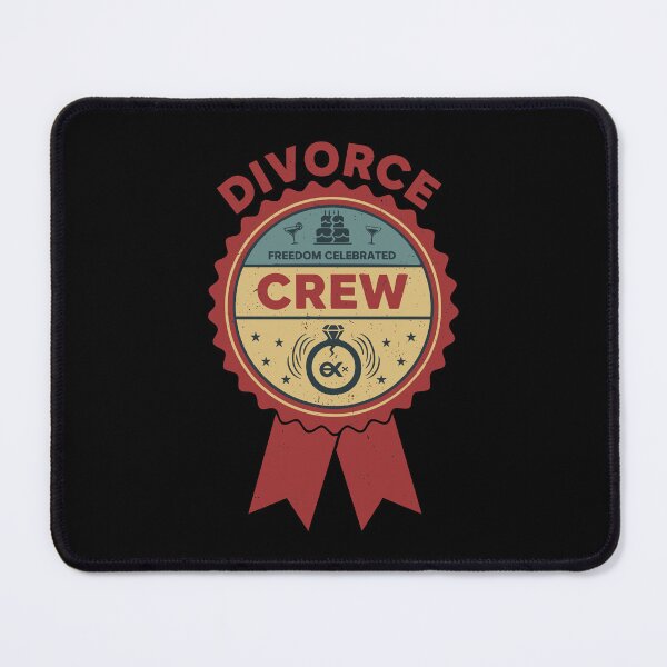 Item preview, Divorce Crew Freedom Celebrated Finally Divorced designed and sold by LuminOrb.