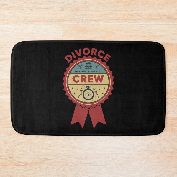 Item preview, Divorce Crew Freedom Celebrated Finally Divorced designed and sold by LuminOrb.