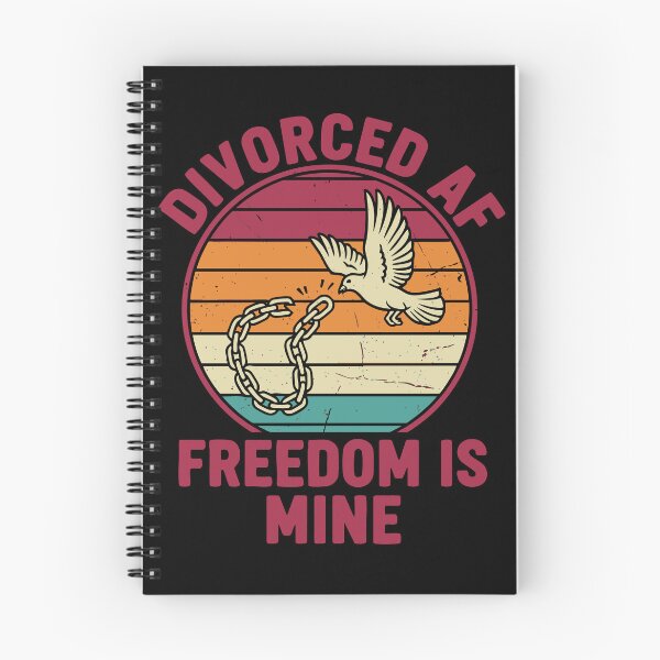 Item preview, Divorce Divorced AF Freedom Is Mine Newly Divorced designed and sold by LuminOrb.