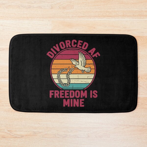 Item preview, Divorce Divorced AF Freedom Is Mine Newly Divorced designed and sold by LuminOrb.