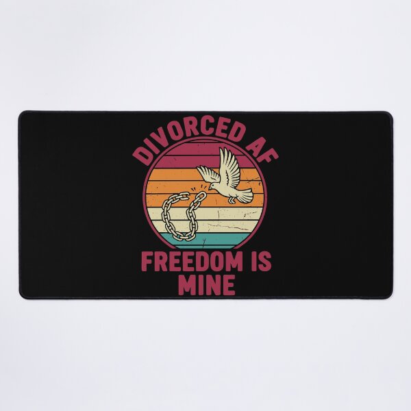 Item preview, Divorce Divorced AF Freedom Is Mine Newly Divorced designed and sold by LuminOrb.