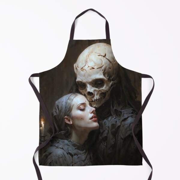 Item preview, Forever with You Gothic Skull Romance Art designed and sold by DarkHolyQueen.