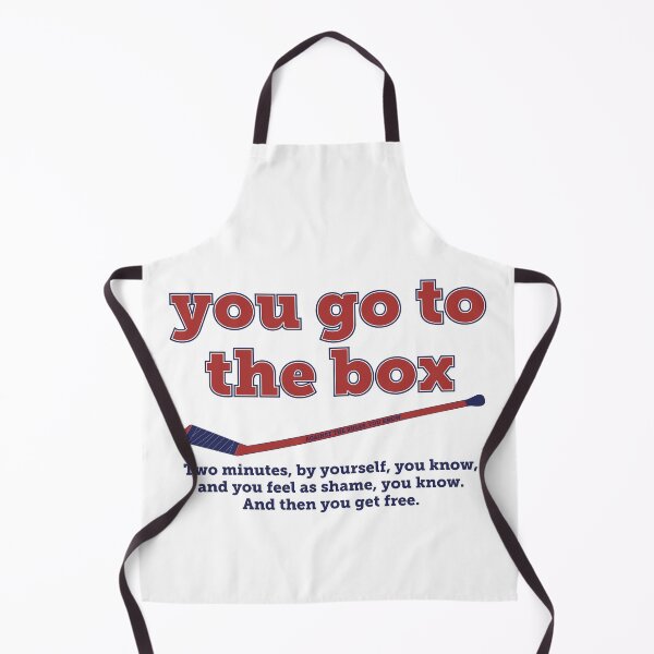 Item preview, You go to the box. You feel shame. In Montreal Canadien colors. designed and sold by Hattrixz.