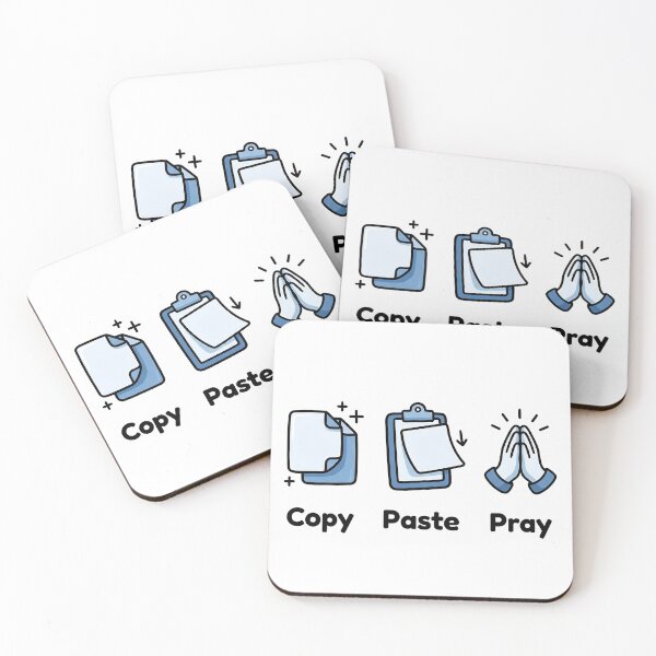 Item preview, Vibe Coding Workflow: Copy Paste Pray – Developer Humor Gift designed and sold by mancikart.