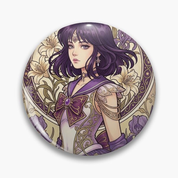 Item preview, Sailor Saturn Mucha Style designed and sold by Solace Sparkles.