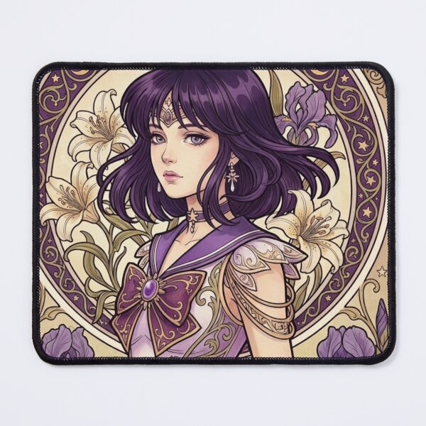 Item preview, Sailor Saturn Mucha Style designed and sold by Solace Sparkles.
