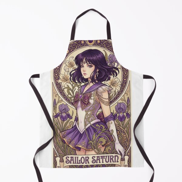 Item preview, Sailor Saturn Mucha Style designed and sold by Solace Sparkles.
