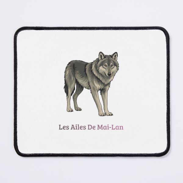 Item preview, Animal collection: the wolf, the wings of Mai-Lan designed and sold by Mai-Lan-Kelly.