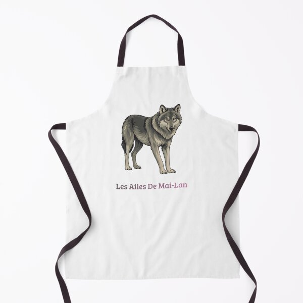 Item preview, Animal collection: the wolf, the wings of Mai-Lan designed and sold by Mai-Lan-Kelly.