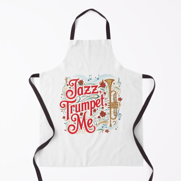 Item preview, Jazz, Trumpet & Me – Stylish Typography for Music Lovers designed and sold by Art-Arcade6.