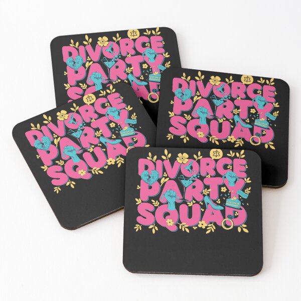Item preview, Divorce Party Squad Newly Divorced Humor designed and sold by LuminOrb.