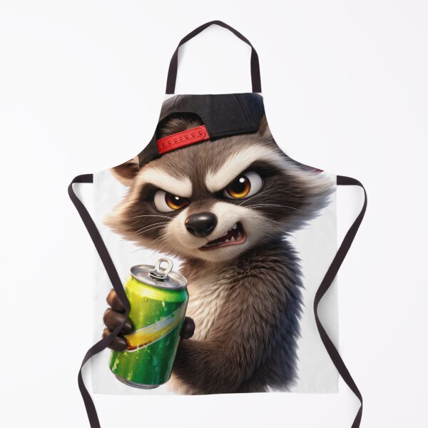 Item preview, Angry Raccoon with Cap – 3D Street Style Character designed and sold by mirojurin by AXXISS .