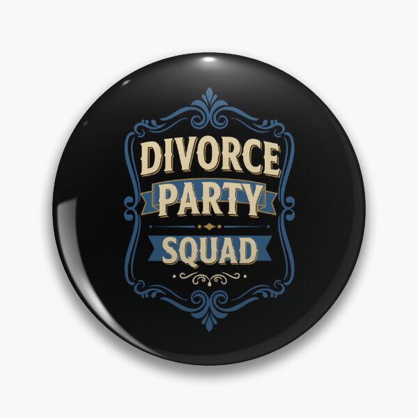 Item preview, Divorce Party Squad Finally Divorced Newly designed and sold by LuminOrb.