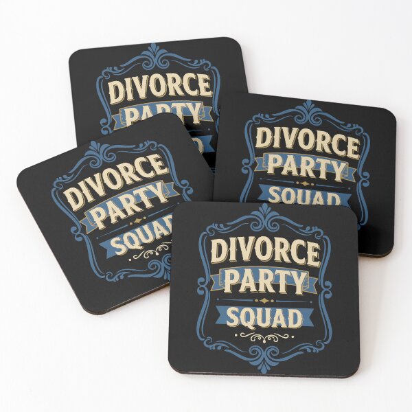Item preview, Divorce Party Squad Finally Divorced Newly designed and sold by LuminOrb.