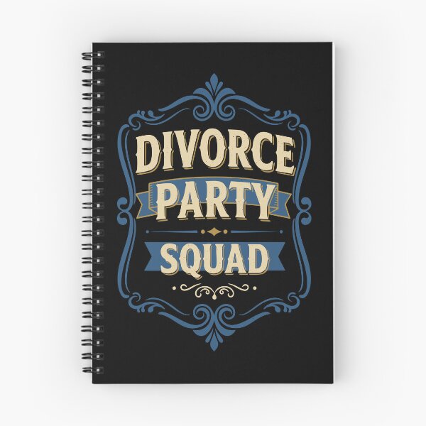 Item preview, Divorce Party Squad Finally Divorced Newly designed and sold by LuminOrb.