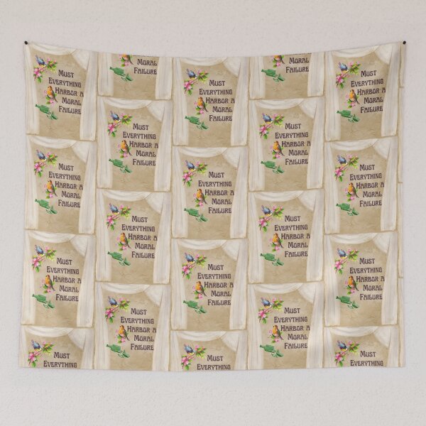 Item preview, Must Everything Harbor a Moral Failure REDUX designed and sold by WigOutlet.